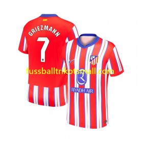 Fußballtrikots Atlético Madrid Antoine Griezmann 7 2024-2025 Kurzarm Heimtrikotsatz kaufen